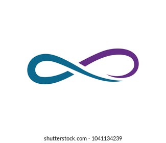 Infinity Logo Symbol Template Icons App Stock Vector (Royalty Free ...