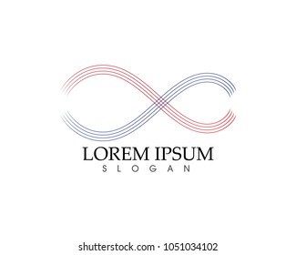 infinity logo and symbol template icons app ..