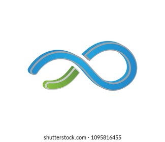 infinity logo and symbol template icons app 