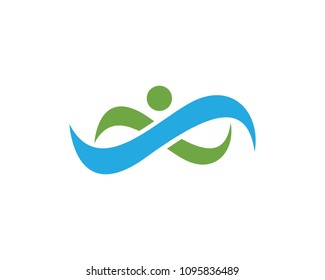 infinity logo and symbol template icons app 