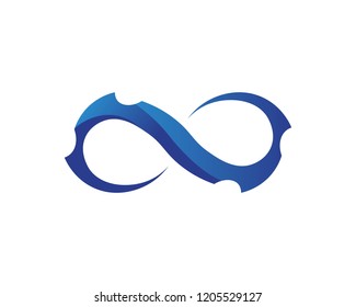 infinity logo and symbol template icons app 
