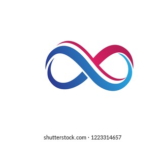 Infinity Three Circle Logo Design Template Stock Vector (Royalty Free ...