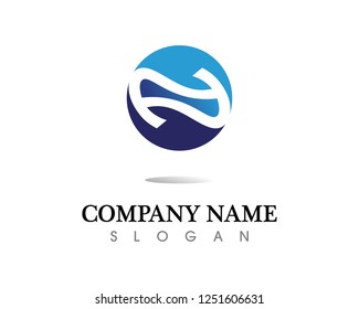 infinity logo and symbol template icons app 
