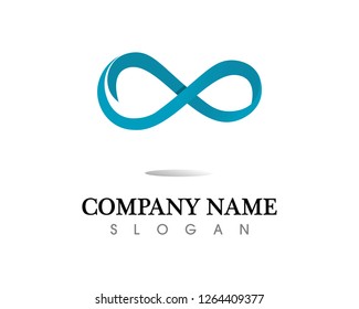 infinity logo and symbol template icons app 