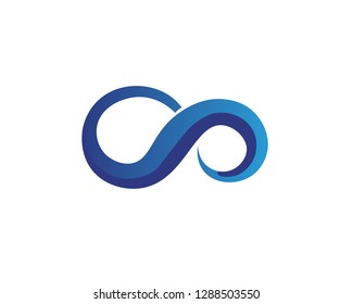 infinity logo and symbol template icons app 
