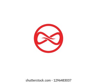 infinity logo and symbol template icons vector