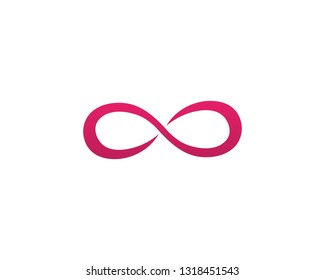 infinity logo and symbol template icons vector