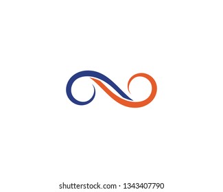 infinity logo and symbol template icons app 
