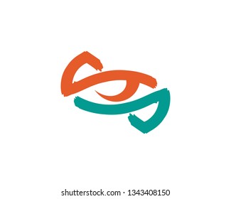 infinity logo and symbol template icons app 
