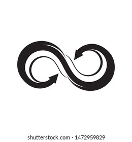 infinity logo and symbol template icons vector