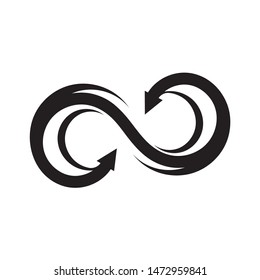 infinity logo and symbol template icons vector