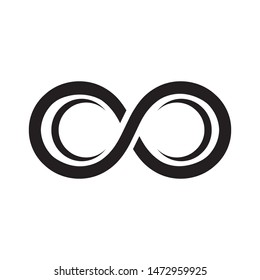 infinity logo and symbol template icons vector