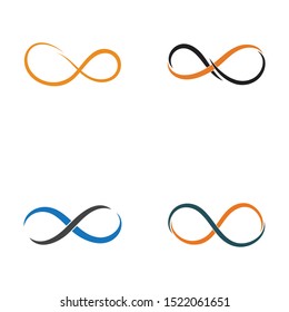 infinity logo and symbol template icons app