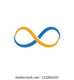infinity logo and symbol template icons app