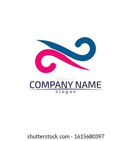 infinity logo and symbol template icons app design