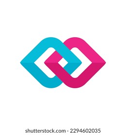 logotipo infinito e iconos de plantilla de símbolos ilustración vectorial