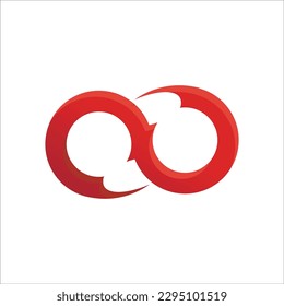 infinity logo and symbol template icons vector illustration