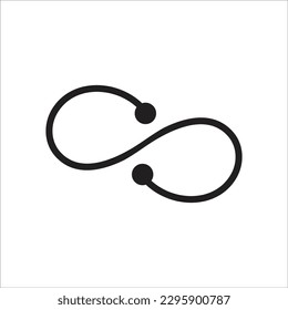 infinity logo and symbol template icons vector illustration