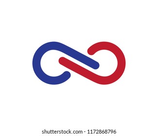 Infinity logo template