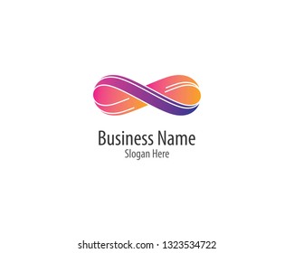 Infinity logo template