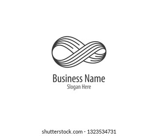 Infinity logo template