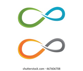 Infinity logo template