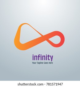 infinity logo, vector