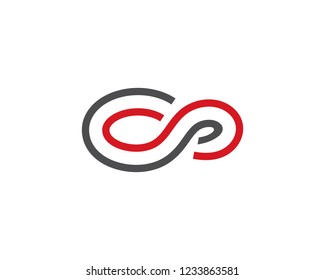 Infinity logo Vector template