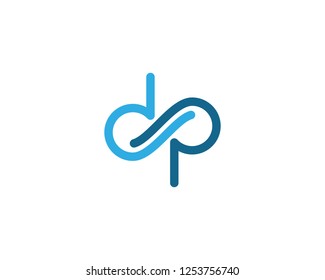 Infinity logo Vector template