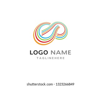 Infinity logo Vector template