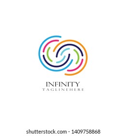 Infinity logo Vector template - Vector