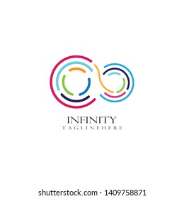 Infinity logo Vector template - Vector