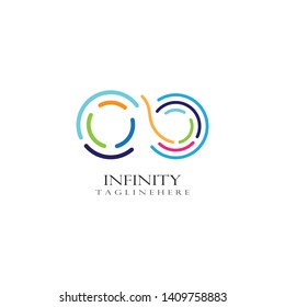 Infinity logo Vector template - Vector