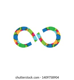 Infinity logo Vector template - Vector