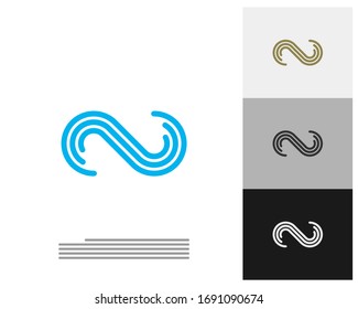 Infinity logo vector template, Creative Infinity logo design concept