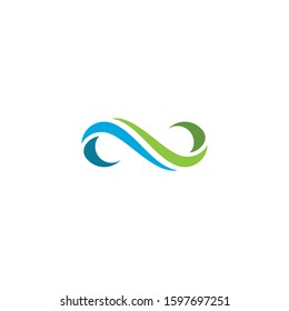 Infinity logo Vector template design