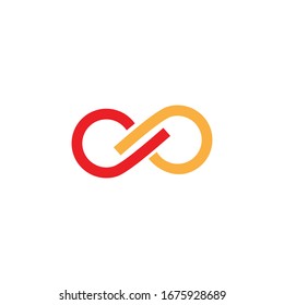 Infinity logo Vector template design