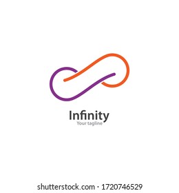 Infinity logo Vector template design