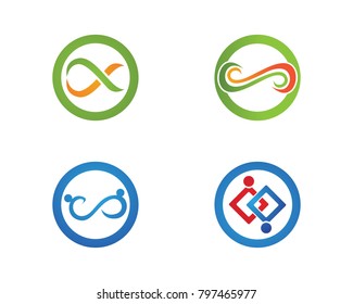 infinity logos and symbols template icons app