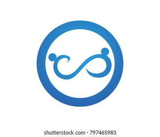 infinity logos and symbols template icons app