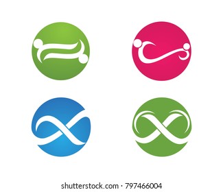 infinity logos and symbols template icons app