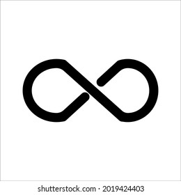 Infinity loop icon. concept of unlimited. vector illustration EPS1