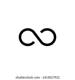 Infinity Loop Icon Vector Illustration - Vector