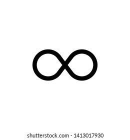 Infinity Loop Icon Vector Illustration - Vector