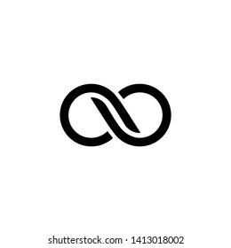 Infinity Loop Icon Vector Illustration - Vector