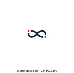  Infinity loop logo icon design template. Infinity logo.