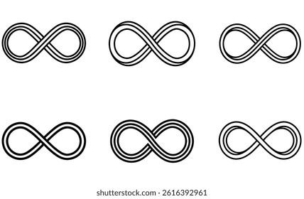 Infinity Loop Symbol Collection design