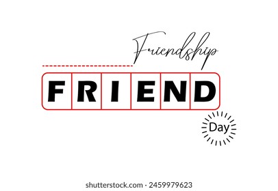 Infinity love icon. Continuous line art drawing Hearts with Infinity symbol. Friendship and love concept
Happy friendship day celebration two fists together outline style icon