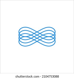 Logotipo Infinity Luxury. Logo de plantilla infinita.