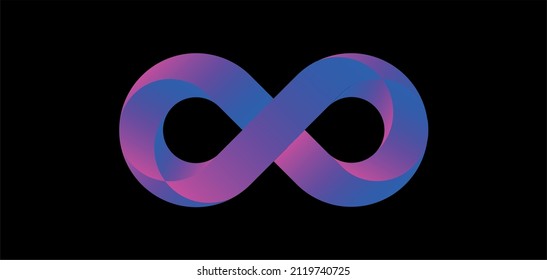 Infinity, a mathematical symbol representing the concept of infinity.
